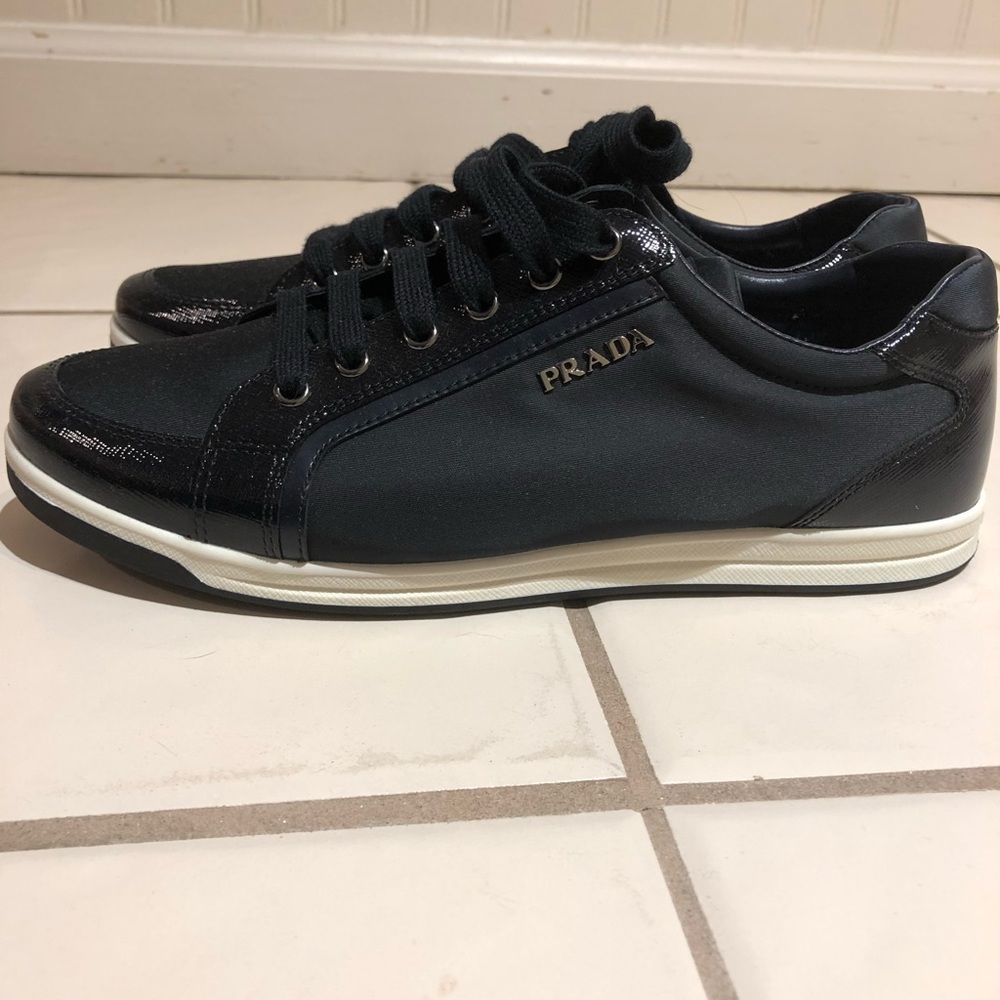 Prada Women's Black sneakers - Picture 2 of 5